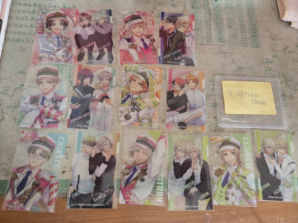 trhkstage's tweet photo. 〖交換〗
A3! トレーディングクリアカード vo.9 クリカ

譲 
画像参照(1枚目は開花後のみ)

求
箔*三角 真澄＞椋
N*椋 三角 真澄 幸(開花前)
椋 三角 真澄は開花前後両方求めてます。

※開花前後セット＞バラでのお取引
※箔↔箔。
※当方開花前後↔相手様どちらかの2:1可。(逆も可能)
郵送希望。 https://t.co/fTLX9tS3sI