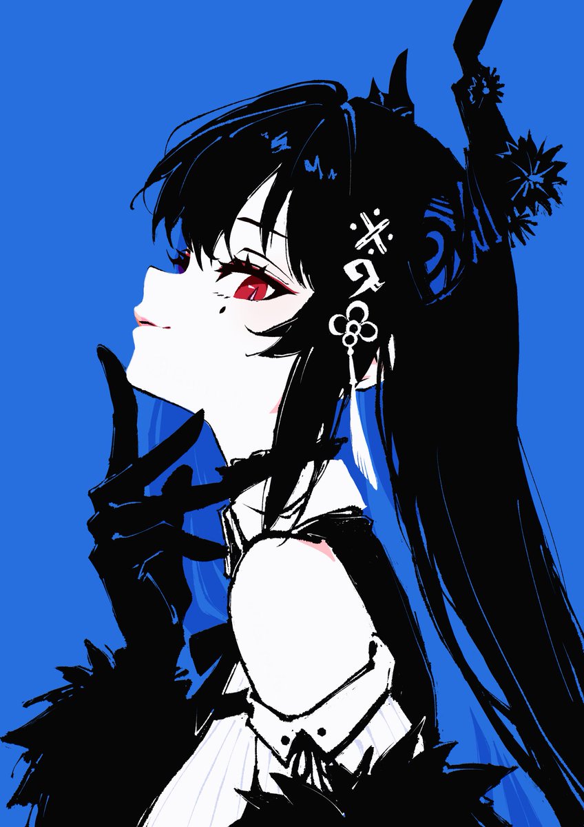 Garu_An's tweet photo. 横顔練習
#RavenCrafts https://t.co/eHsQoPAY9s