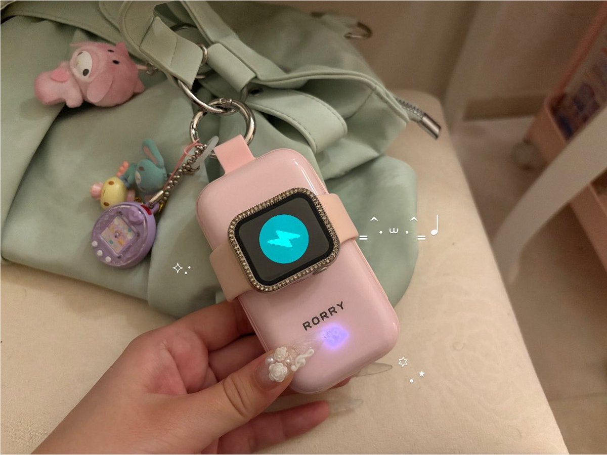 fancy_lovelyxx's tweet photo. 最近のバッグ周り♩♪
RORRYのモバ充超可愛いしApplewatch充電出来るのも神🎀
頂いてからリアル愛用中です( i ꒳ i )⸝꙳.⋆

 #gifting ...♡ https://t.co/abKPU6SCuQ