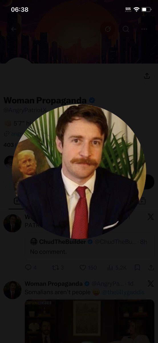 RealDayOne89's tweet photo. @AngryPatriotX @thelillygaddis This clown thinks he’s better than anyone😂 https://t.co/XBodn1SnUy