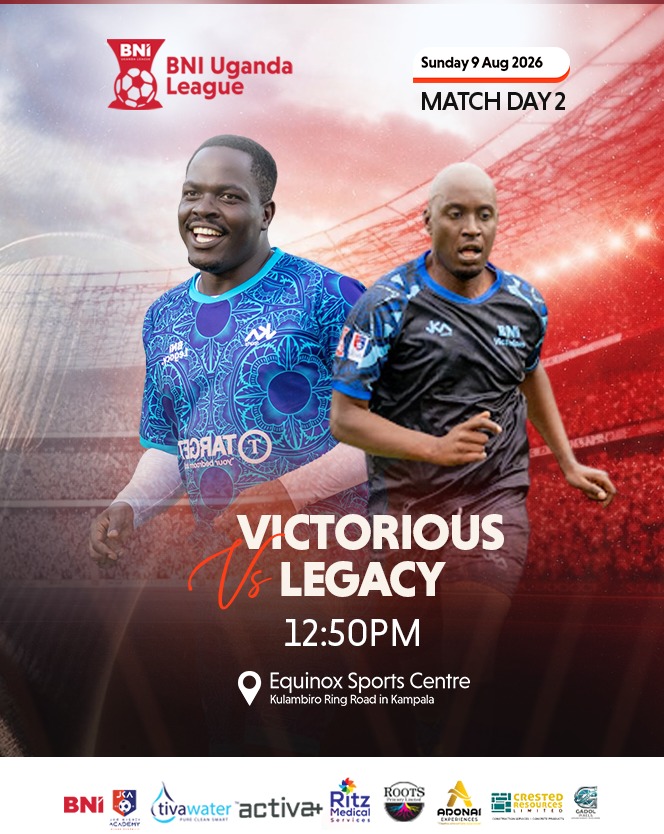 BNIuganda's tweet photo. Its BNI FOOTBALL LEAGUE SUNDAY!!

Catch the livestream here: https://t.co/8vtGLpThlP
Which chapter will take the Trophy home

#BNIaccelerate https://t.co/j80WdtpOST