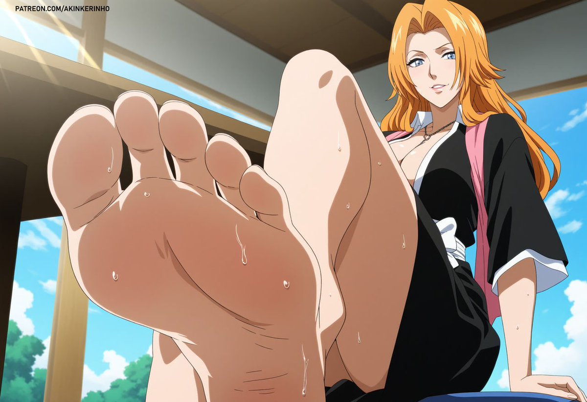 Akinkerinho's tweet photo. Rangiku Matsumoto, from Bleach

#anime #feet #soles https://t.co/fck34A7W8L