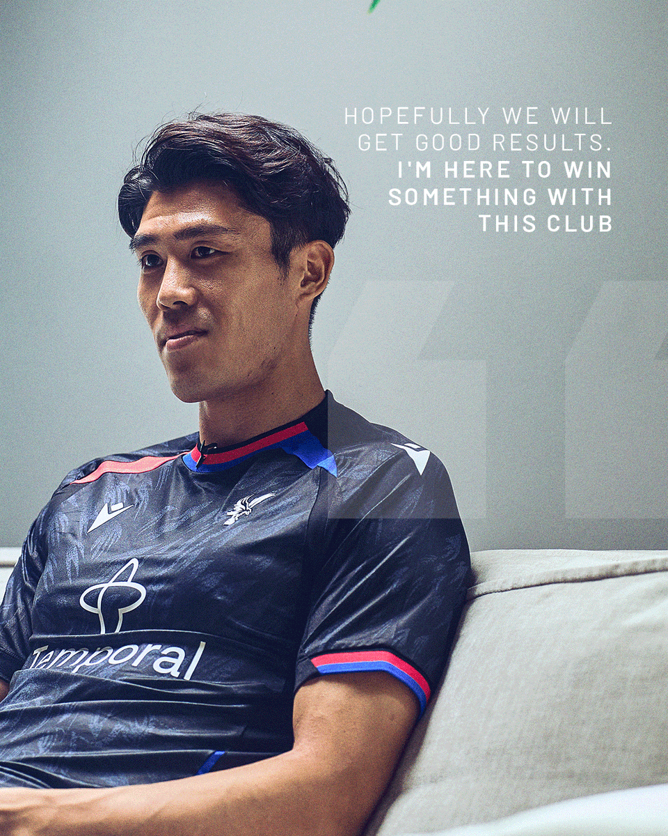 CPFC's tweet photo. Takehiro Tomiyasu, in his own words. 🇯🇵