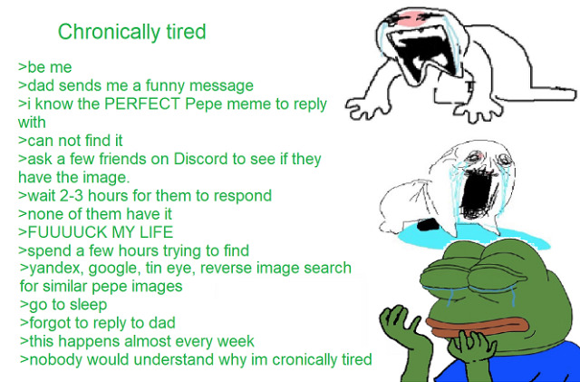 arsonhand's tweet photo. Was to embarrassed to post on 4chan because I KNOW they'd tear me to pieces. 
Yes, really. A greentext on Twitter. 
Isn't that weird?
Yall are so much more chill than 4chan at least. https://t.co/FO00ynlSWH