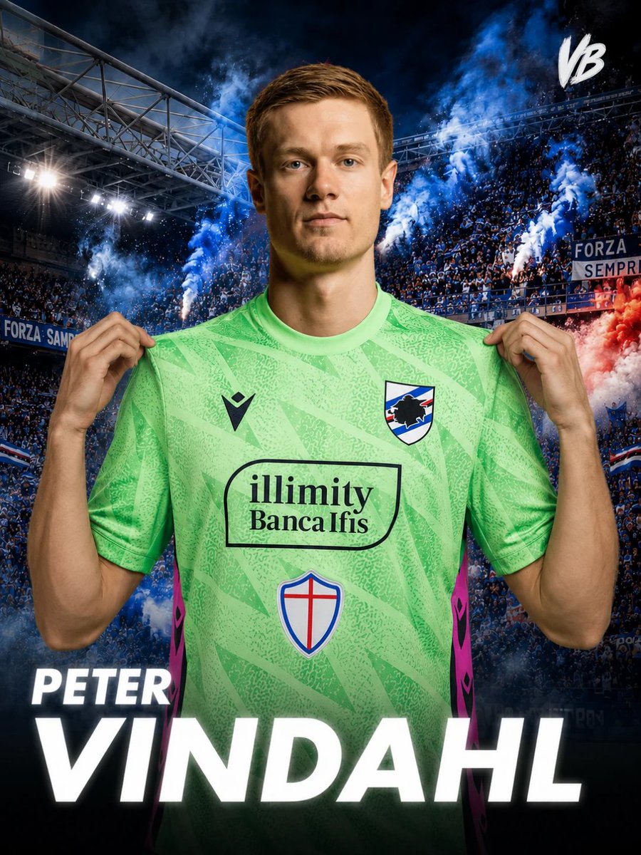 andrea_bovone_'s tweet photo. 🚨 ULTIM'ORA: la #Sampdoria ha chiuso per l'arrivo di Peter #Vindahl dallo #SpartaPraga. Operazione in prestito oneroso a 200 mila euro.
Il danese percepirà 500 mila euro lordi più bonus. Domattina, salvo imprevisti, svolgerà le visite mediche.
#Calciomercato @ilsecoloxix https://t.co/zWD9pCq1ez