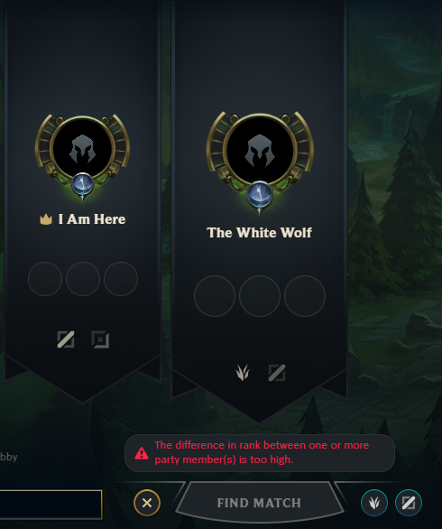 geomener900's tweet photo. Me and my friend could not duo on our accounts because the difference was too high therefore the system didn't allow.

So we leveld up our accounts from scratch to end up emearld 4 100% winrate 29w/0l for the system to not allow us to duo again. 

Whats going on? @RiotPhroxzon https://t.co/jPmyEaHeWf