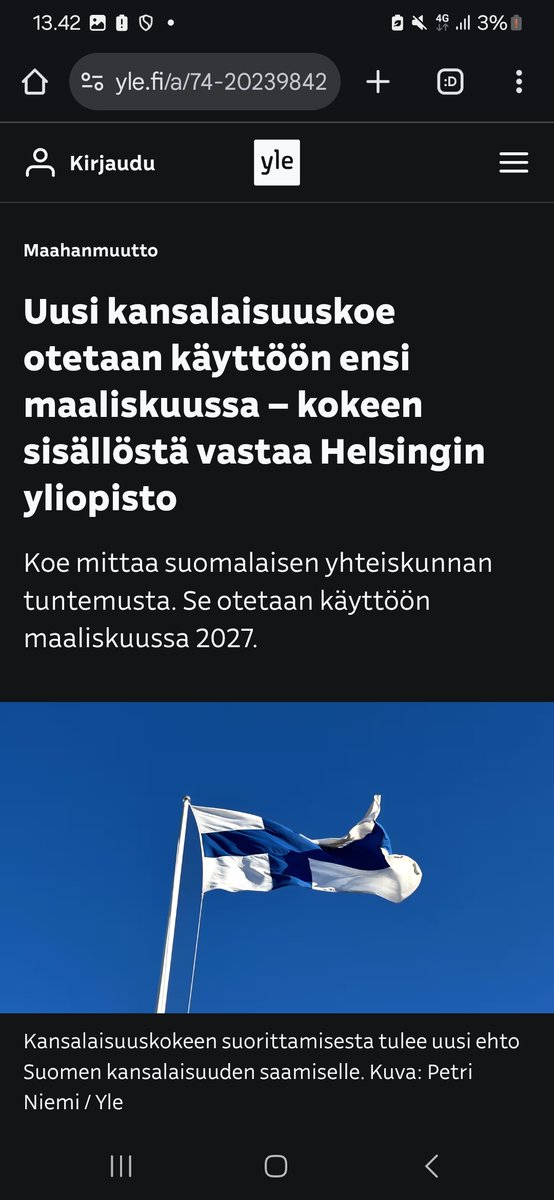 JP_Latti's tweet photo. Maahantulijoita vaadittava kansalaisuuskoe tulee vihdoin maaliskuussa. Valmistelu on vienyt törkeän kauan, kuin tahallisesti.

Pöyristyttävin juttu: koe tehdään SÄHKÖISESTI.

Kotoako?

Kuka valvoo, ettei joku ulkopuolinen täytä koetta maksua vastaan – ja tee siitä jopa bisnestä? https://t.co/5eE7vKZhWO