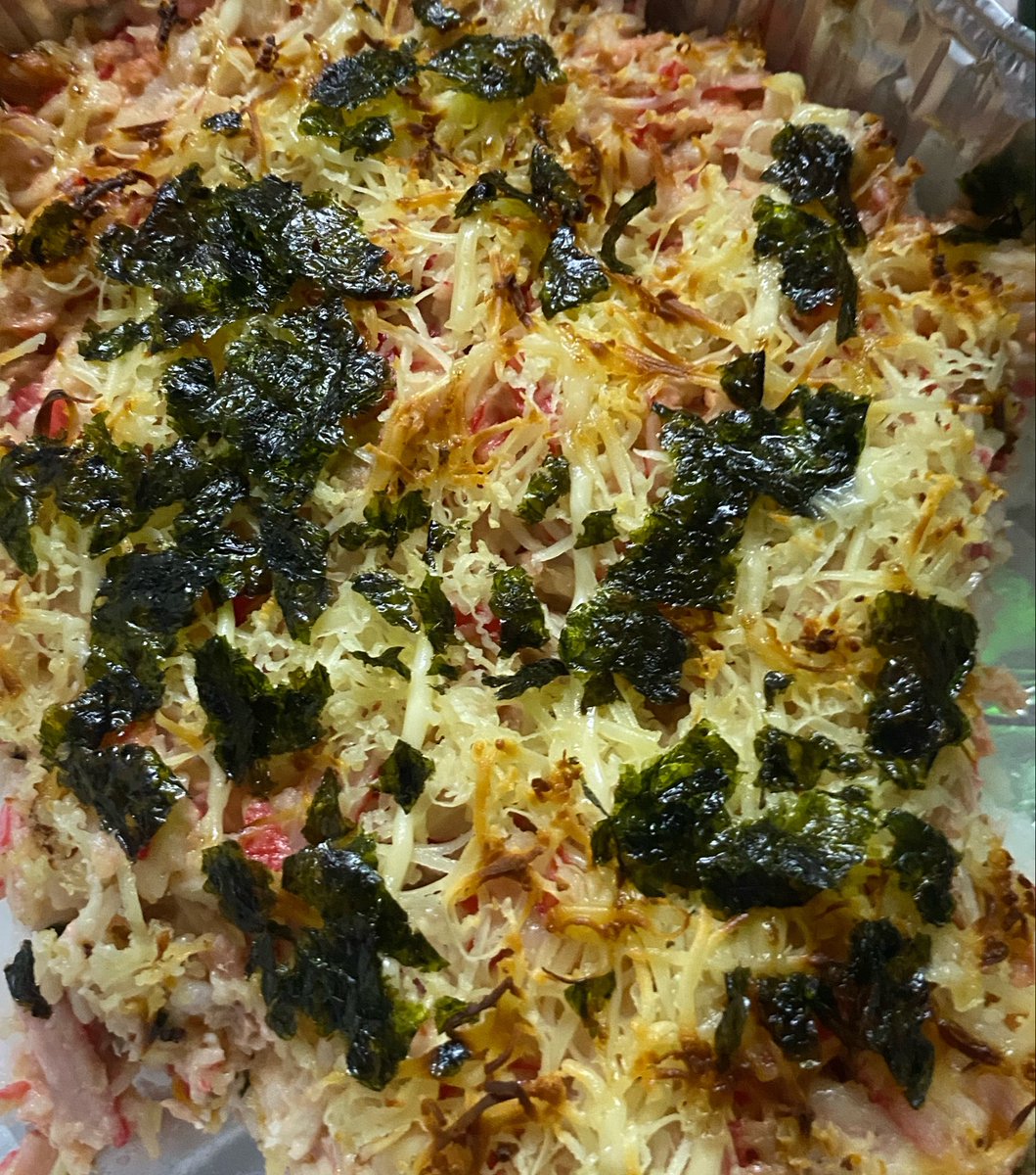 jjami_1014's tweet photo. love our air-fryer cuz it gives us sushi bake 😋 https://t.co/uK3fpIJHqY