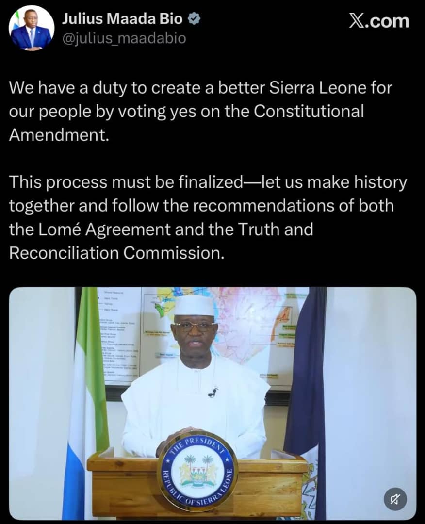 Ibrahim74734956's tweet photo. Democracy continues on a death-knell in 🇸🇱. Executive powers av become blatantly INSTRUCTIVE&amp;FORCEFUL on the Peoples will.APC is steadfast but the power hoards on the Presidency is abused constantly.APC did refuse laws that safeguards a few at safe havens.Indeed,there is a sore! https://t.co/l5XhVr4mYP