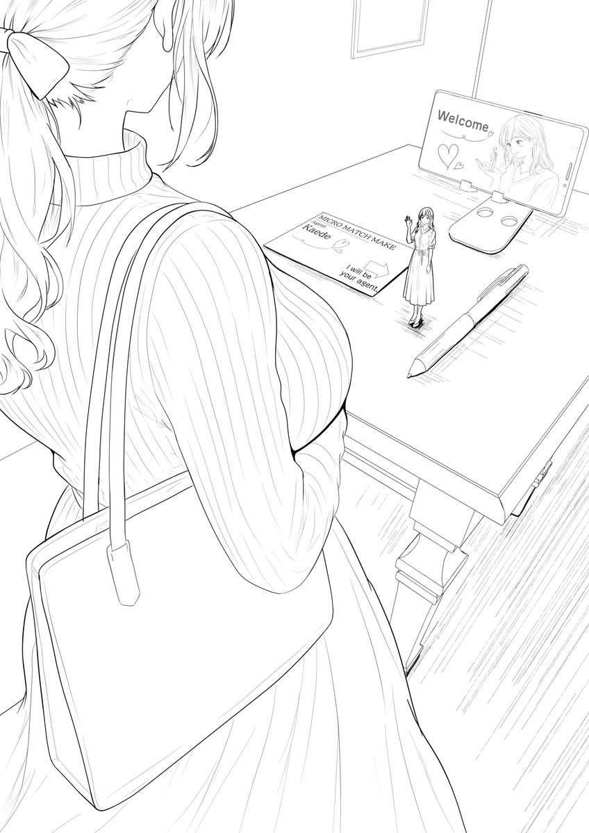 aki_28xx's tweet photo. I posted a new story about a wholesome series about a giantess who has a crush on tiny woman on Patreon and Fanbox. 小さい女性に一目ぼれする巨大娘のほのぼの新シリーズをFanboxに投稿しました。 https://t.co/0QZnPuYtEn