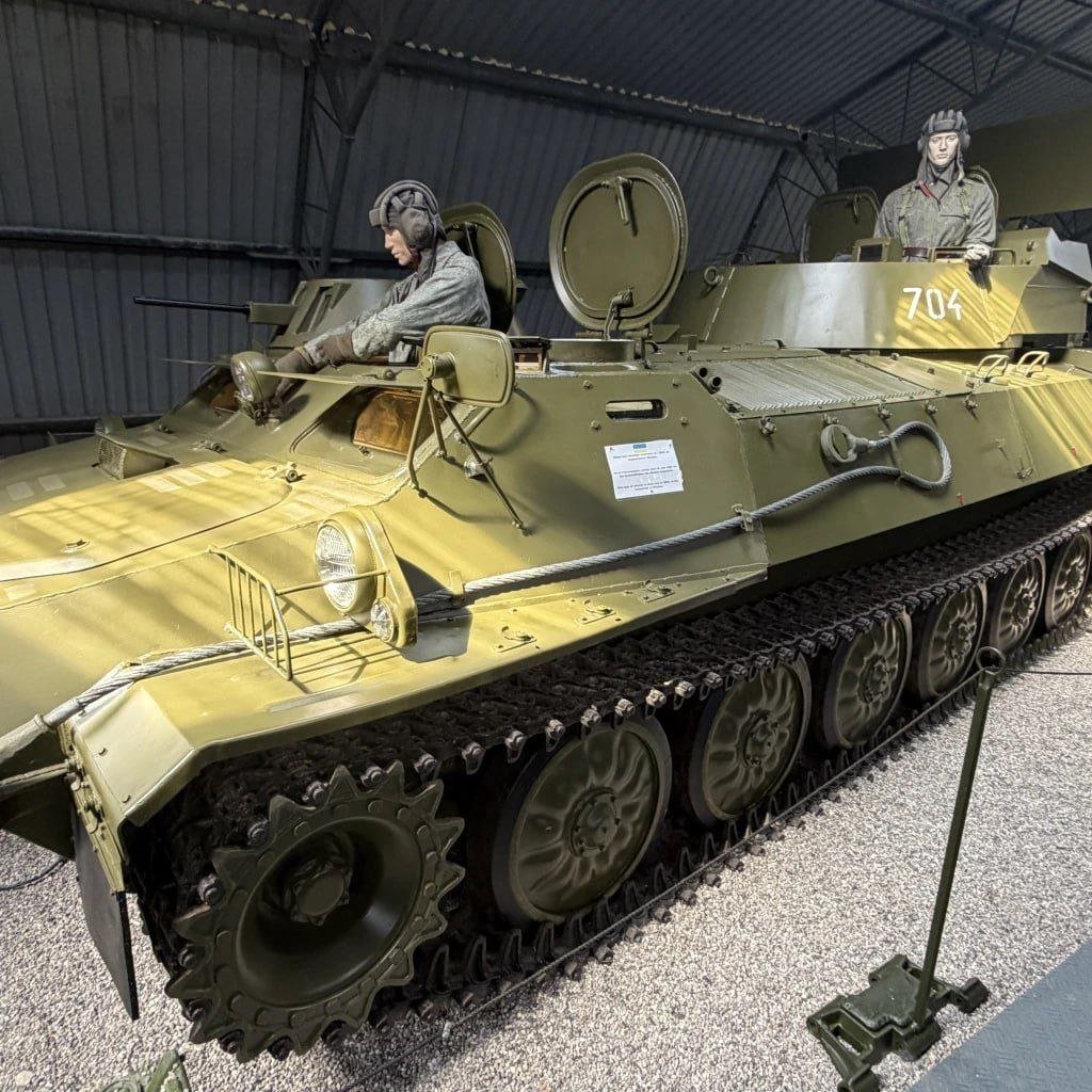 SprinterPress's tweet photo. Danish Military Museum Sends Two Soviet-Era Armored Vehicles to Ukraine

According to TV2, the Panzermuseum East museum has provided Ukraine with a BMP-1 infantry fighting vehicle and an MT-LB tracked transport vehicle, both dating from the early 1960s. The museum's owner, Allan Pedersen, stated that Ukrainian specialists will be able to bring them to combat readiness "within a few days."

The BMP-1 retains its standard 73mm gun, while the MT-LB, previously used as a radar vehicle, will likely be "modernized with equipment for intercepting missiles."

The TV2 report notes that Ukraine has repeatedly contacted the museum requesting military equipment and has made similar requests to other European museums.