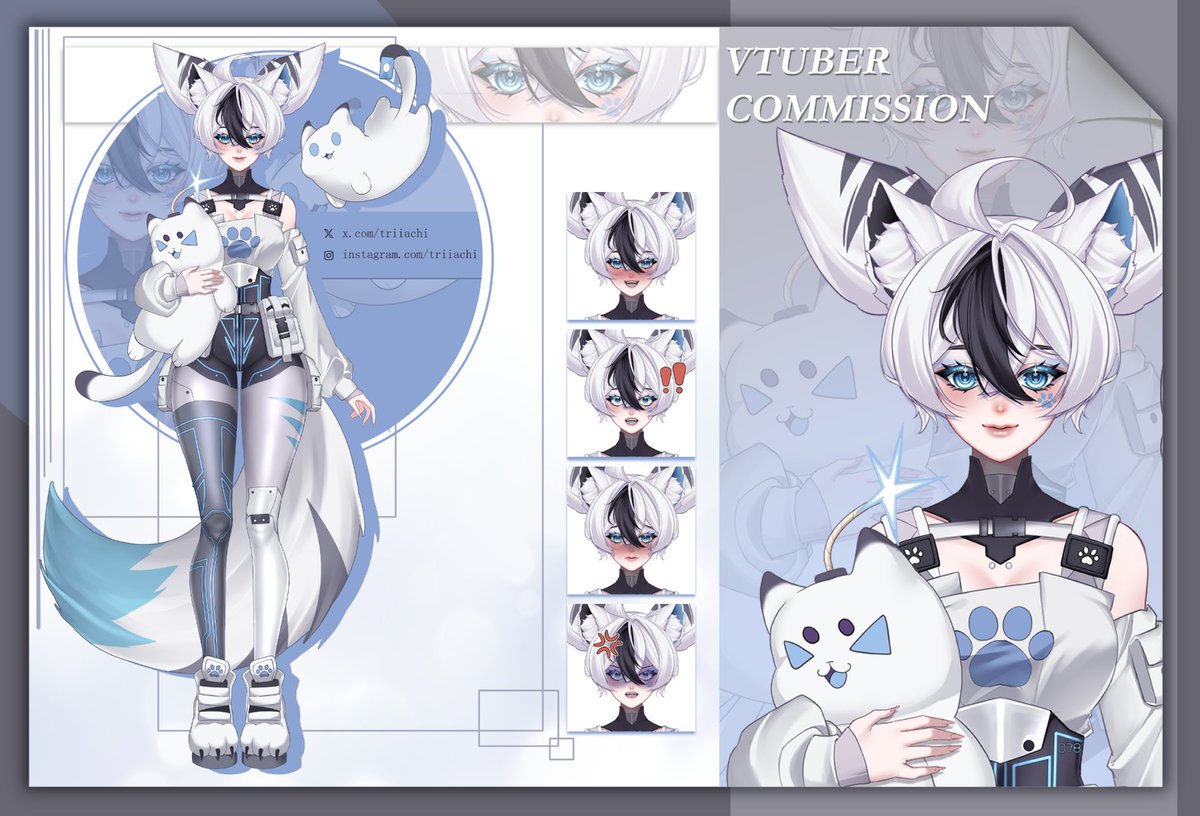 triiachi's tweet photo. [RTs and like are appreciated!]
Greetings friends! 
I’m sorry I’ve been doing so much self promotion lately, because my vgen has been quiet and I’m really anxious about my future income as I don’t have a permanent job yet. 
https://t.co/yPLt3ThhCC
#commissionㅤ #vgencommission https://t.co/4FuR4Ot8HW