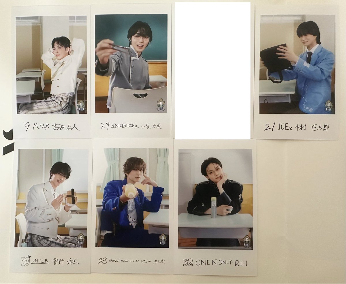 l_atcq's tweet photo. EBiDAN THE LIVE 2026 15th Anniversary エビライ グッズ ミニフォト 隣の席 交換

【譲】吉田、曽野、池田、小泉、REI、中村

【求】佐野(左,右,シークレット)

郵送or 8/16エビライ会場手渡し希望
好条件の方優先、吉田さん・曽野さんはお返事にお時間頂きます。

お気軽にお声掛けください。 https://t.co/2gK6AjSqEP