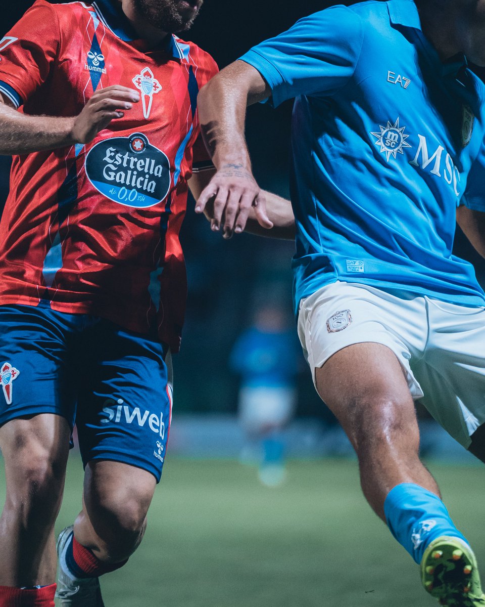 RCCelta's tweet photo. Congratulazioni di cuore per il vostro centenario, @sscnapoli.

In bocca al lupo per la stagione! Il celeste ci unisce 🩵 https://t.co/UcwXod3PpF