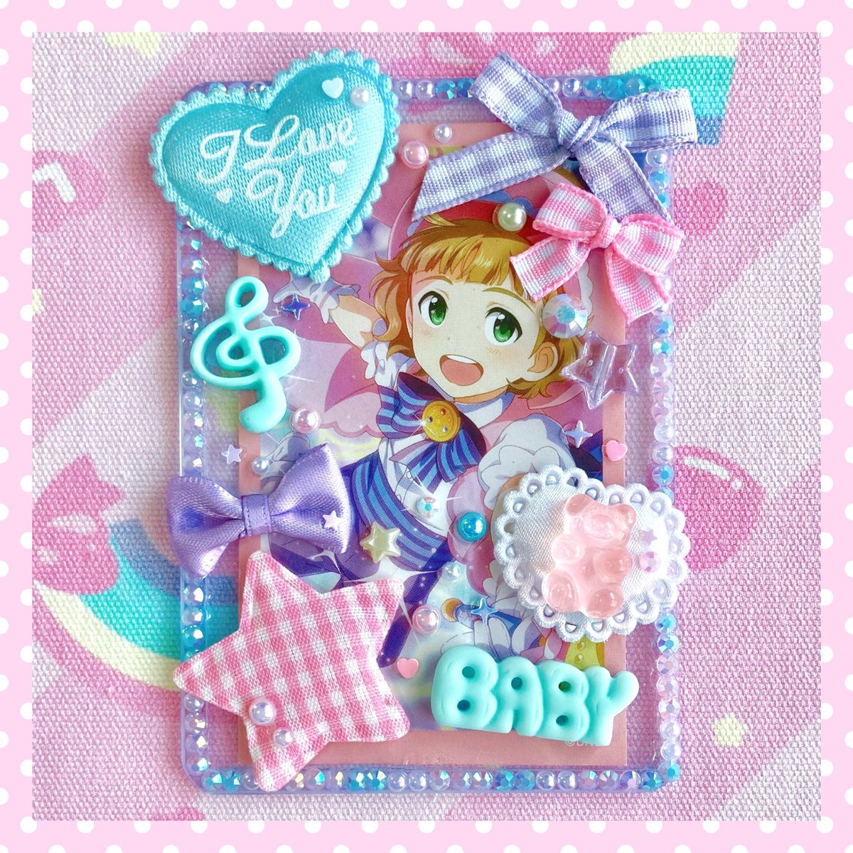 tama_deco's tweet photo. ·̇·̣̇̇·̣̣̇·̣̇̇·̇ ୨୧⊹︶︶︶⊹︶︶︶⊹︶︶︶ ⊹︶︶︶⊹ ୨୧ ·̇·̣̇̇·̣̣̇·̣̇̇·̇ 

🩵×🩷×💜の組み合わせすき🎀̗̀ ꪔ̤̥ꪔ̤̮ꪔ̤̫ ̖́-

姫野かのんくんに試着してもらってます🐰💫

 #デコケース  #ハンドメイド  #硬質ケースデコ https://t.co/uYnHzZybKP