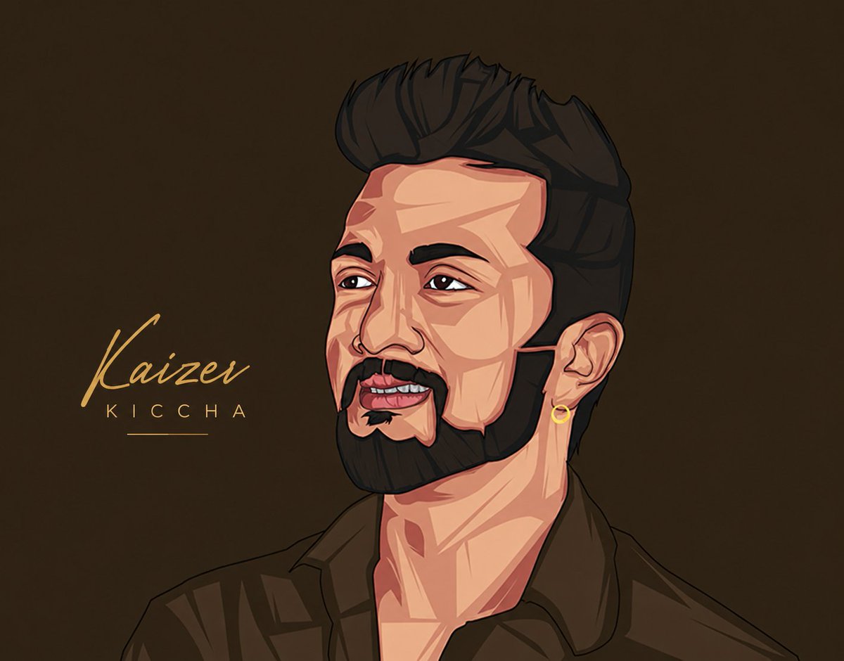 Kaizer_Kiccha's tweet photo. Now its My permanent DP 😌

#Kicchasudeep #BRBFirstBlood https://t.co/pSjVnWBLku