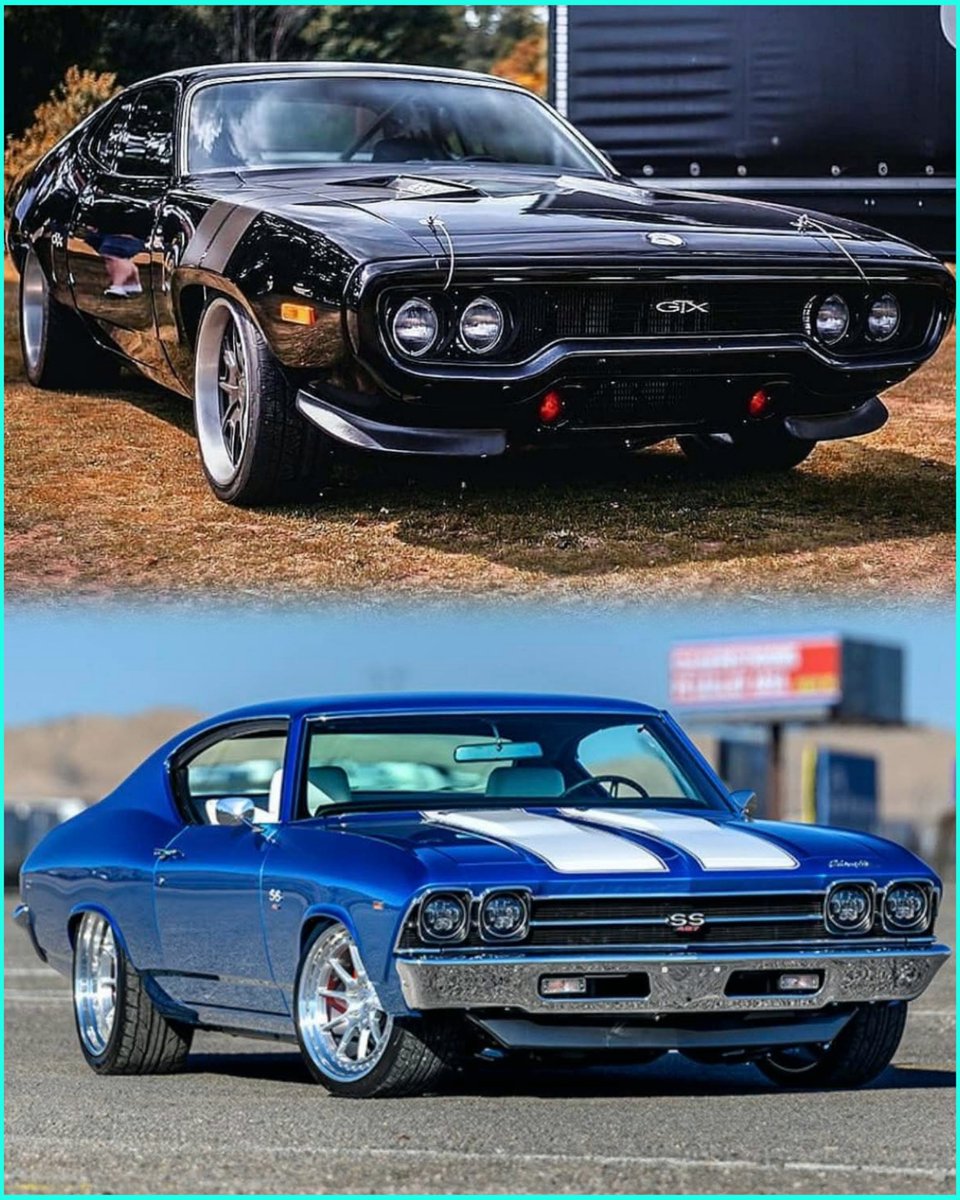 Mopar_Logic's tweet photo. Gtx vs Chevelle https://t.co/OG0hd9NKY9