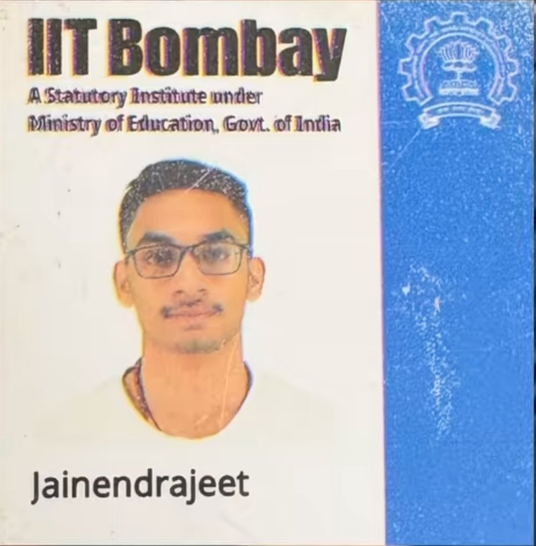 yashmp2004's tweet photo. Meet Jainendrajeet, who is currently pursuing his https://t.co/WLFysD5zog in Computer Science at IIT Bombay. This guy scored only 54% in his 10th standard, yet cleared JEE Mains and JEE Advanced with an AIR 349.

In his 10th standard, he scored only 54%, with just 41/100 in Maths and 48/100 in Science, and he was trolled for his results.

But he didn't give up.

In JEE Main 2023, he scored a 99.98 percentile, and in JEE Advanced 2023, he secured an All India Rank (AIR) of 349 in the Open category and OBC Rank 54.

Never underestimate yourself. Your current results do not define your future.

FYI check:-
https://t.co/e4RwQuuCQH...