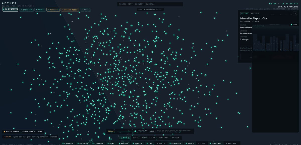 aether_pltr's tweet photo. critical update fixed:

found and removed legacy demo locations that were accidentally merged into the production camera dataset pre-launch.

fabricated coordinates, placeholder locations and synthetic demo feeds have been removed. camera data is now restricted to verified real-world sources.

good catch by the community. keep calling out anything that looks wrong. we’ll ship it quick.