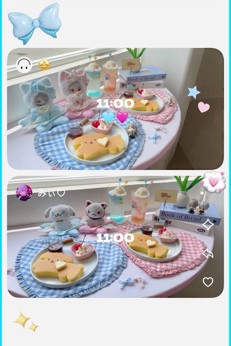 86_1o3o's tweet photo. 大阪のかわいすぎるパンケーキ屋さん૮⁔.  ̫ .⁔ა https://t.co/3uespiVBfQ