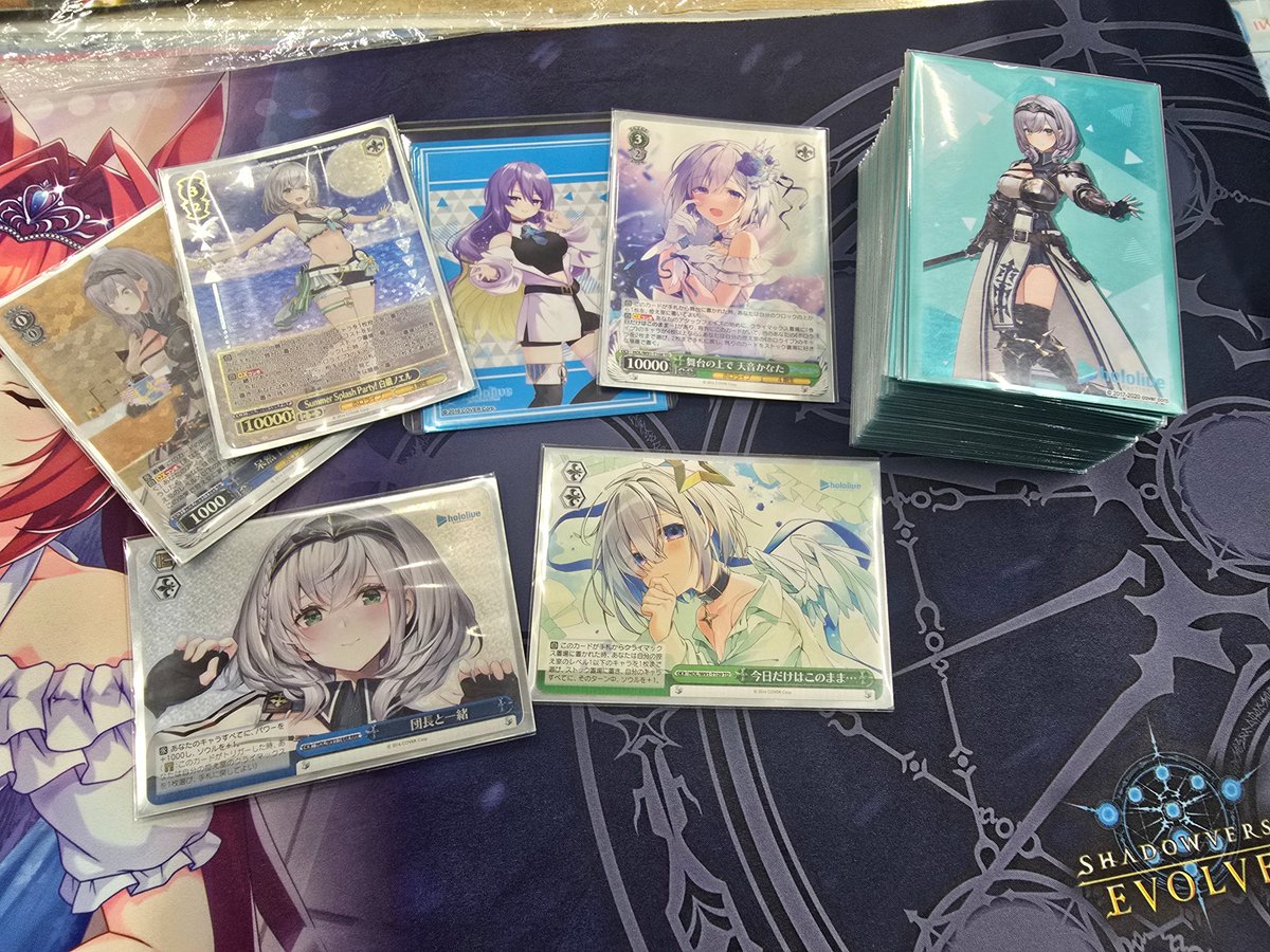 リライト ストブ門 ヴァイスシュヴァルツ デッキ 本日の #ヴァイスシュヴァルツ ショップ大会 優勝はエリーさんの