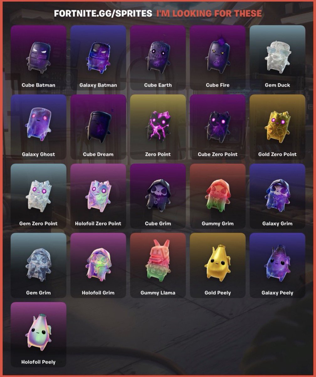 frgamer13's tweet photo. I would do anything to get the sprites I’m missing #sprites #trade https://t.co/43CRFDrYEj