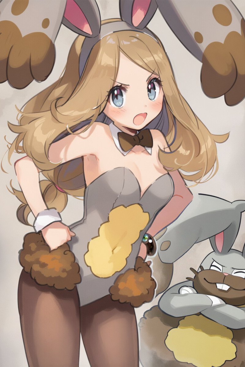 0ldd0r0thy's tweet photo. バニー（カロス地方）/ Serena https://t.co/gUtf8OMiZF