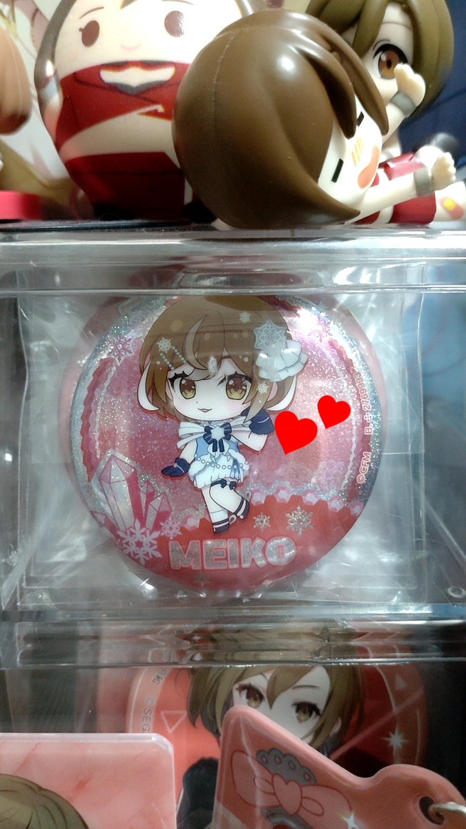 njskrrssyvmt's tweet photo. アソート2025のMEIKOの缶バッチを
無限回収してます

もしよろしければ買い取らせてください！🥹

あとボカロ好きの皆さん仲良くしてください
 #ボカロ好きと繋がりたい
 #初音ミク
 #MEIKO https://t.co/j8IxiUiitg