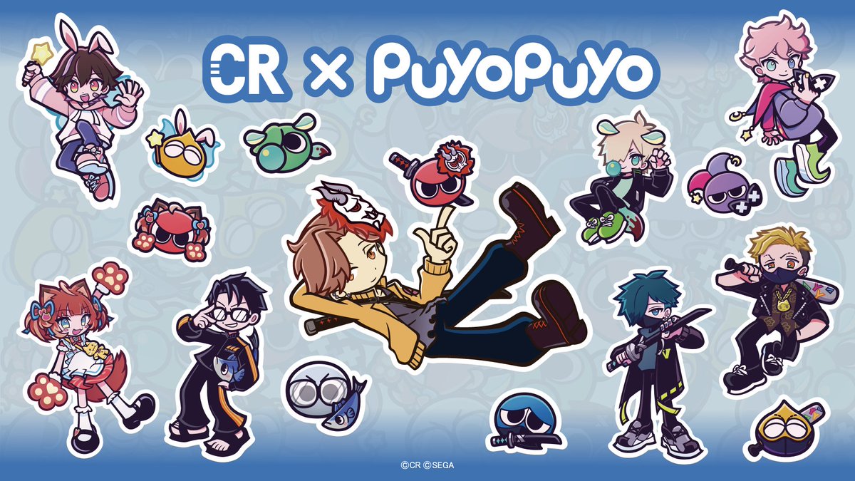 CRAZY RACCOON ONLINE STORE】 ・「ぷよぷよ × CRAZY RACCOON」コラボ