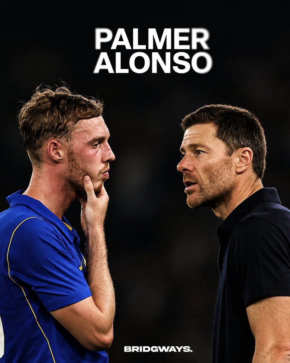 Bridgways's tweet photo. Cole Palmer and Xabi Alonso. 🧠 https://t.co/x1n6vco3Ce