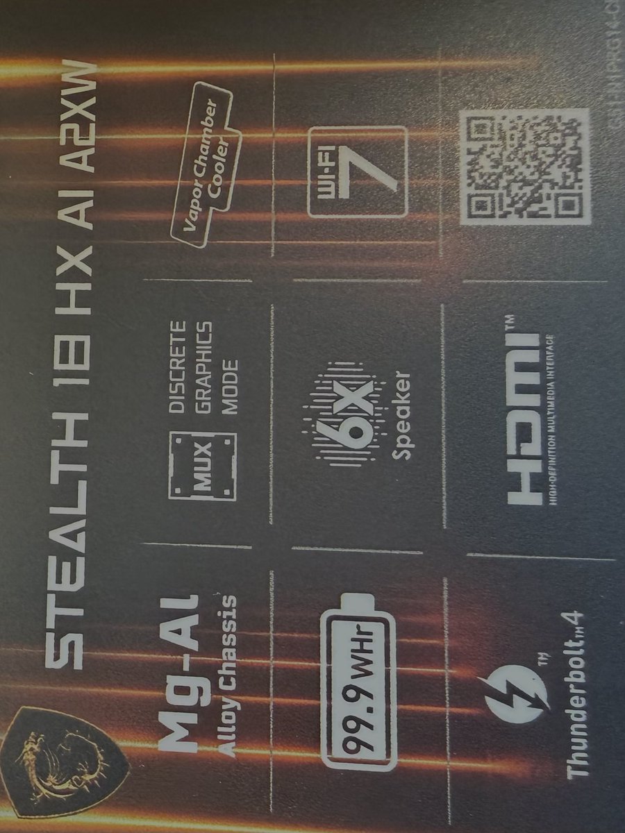 LowAn's tweet photo. Un ÉNORME merci à @msifrance qui m’ont permis de live pendant l’EWC grâce au prêt du STEALTH 18 HX AI A2XW un petit bijou ! 

Processeur Intel® Core™ Ultra 9 275HX
Écran Mini LED 18” 4K mini LED 120 Hz
NVIDIA® GeForce RTX™ 5090

Profitez des offres du moment 
👉🏻 https://t.co/70glD2uPYt