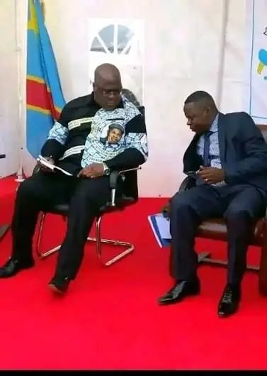 djunes_mfutu's tweet photo. Très bon dimanche à SEM le Président de la République, Félix Tshisekedi, ainsi qu’à Monsieur Guy Bao Ebamu

Que cette journée dominicale vous apporte paix,santé et renouvellement de forces pour poursuivre vos responsabilités au service de la République

Excellent dimanche à vous https://t.co/Ge4YHnW3Xe