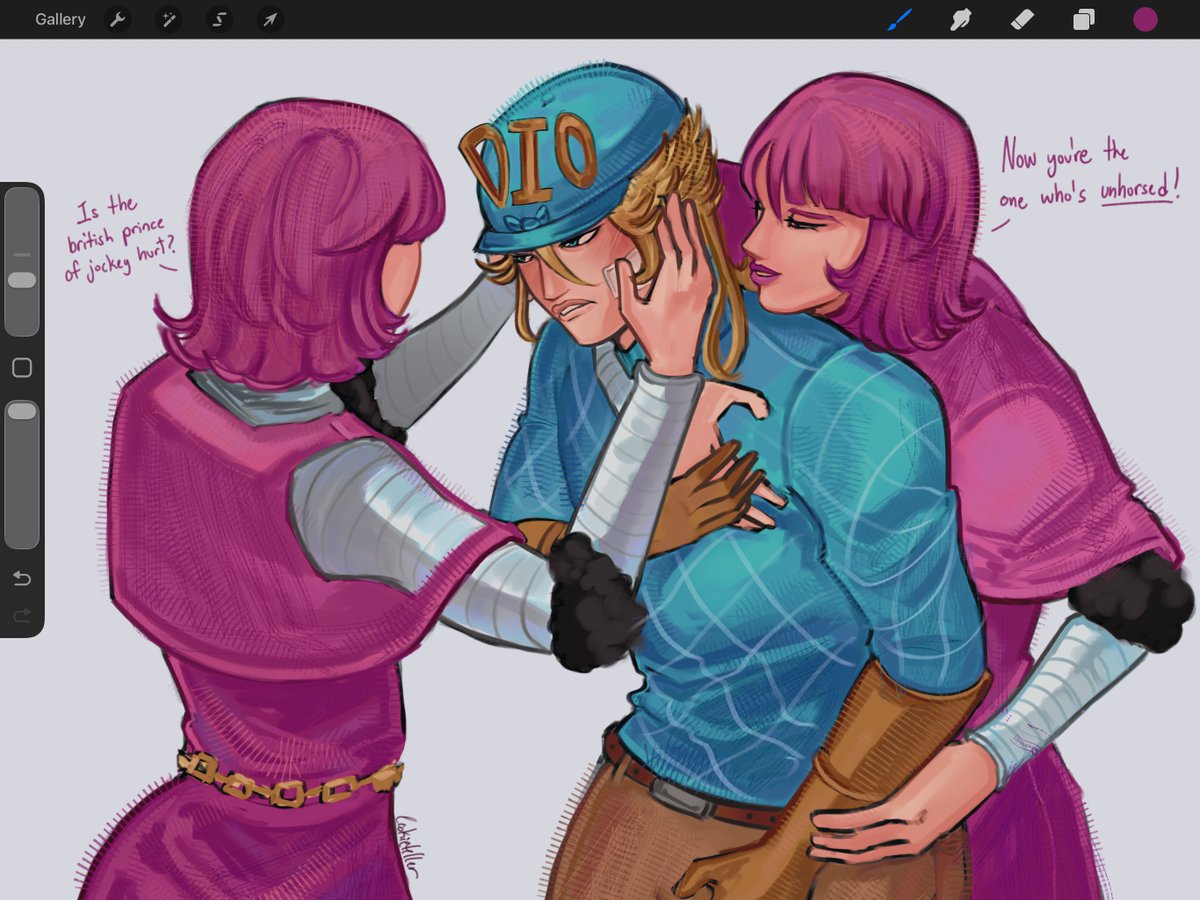 cookietellarts's tweet photo. Why only have one Hot Pants if you can have two? 😏
#dinopants #steelballrun https://t.co/x05hF6MVI7