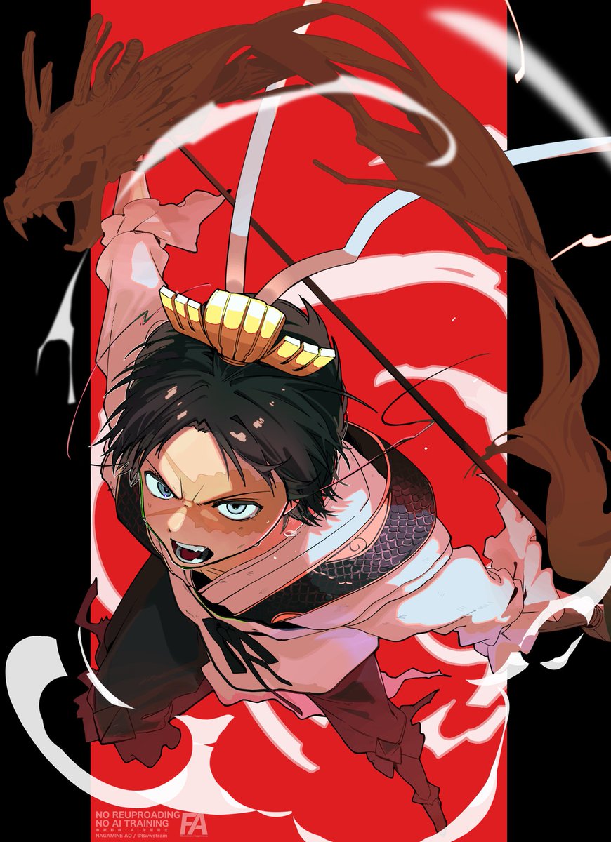 Bwwstram's tweet photo. #8月9日は白龍の日  過去絵再掲🐉 https://t.co/NVoLniana6