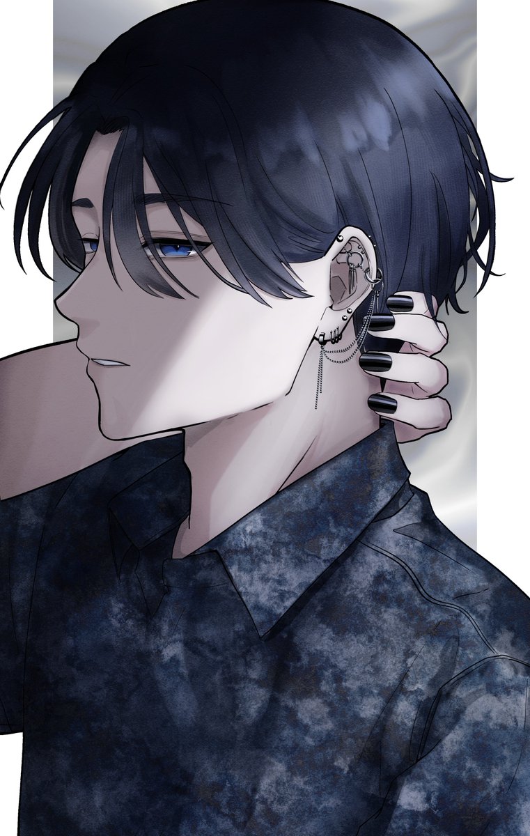 takemaru_2's tweet photo. #夏の創作クラスタフォロー祭り
#絵柄が好みって人にフォローされたい

モード系ファッションとアクセサリーが好きで、こんな感じの絵を描いてます🐈‍⬛ https://t.co/ABbFyuYow8