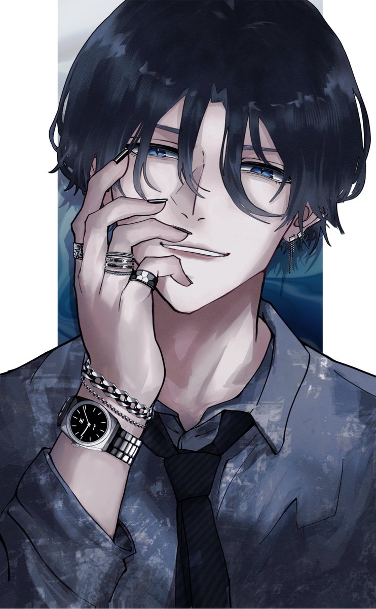 takemaru_2's tweet photo. #夏の創作クラスタフォロー祭り
#絵柄が好みって人にフォローされたい

モード系ファッションとアクセサリーが好きで、こんな感じの絵を描いてます🐈‍⬛ https://t.co/ABbFyuYow8