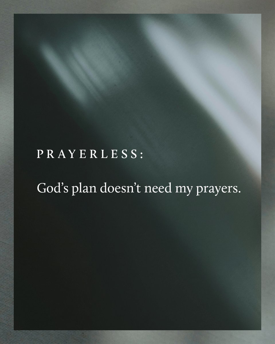 desiringGod's tweet photo. Don’t believe the lie that prayer doesn’t change anything. 

Prayer is one of the God-ordained causes by which he accomplishes his purposes.

Remember the Scriptures: “Ask, and you will receive” (John 16:24). “You do not have, because you do not ask” (James 4:2).

‘A Godward Life’ by John Piper offers 120 Scripture-centered meditations designed to help believers cultivate a life where God is at the center of everything, including our prayers. 

Now published as a revised edition with Crossway.