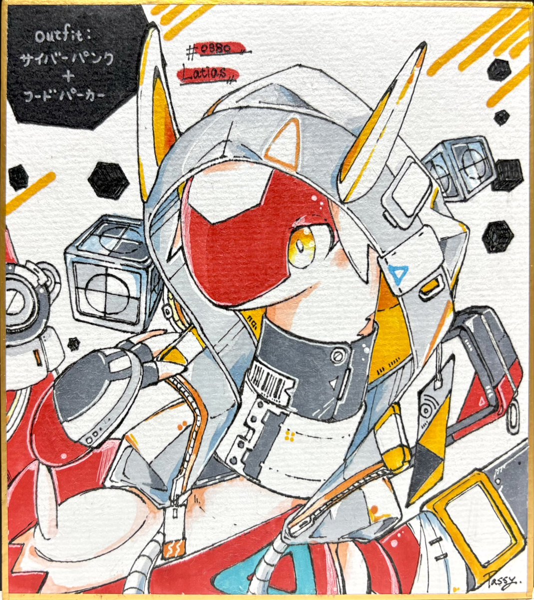 TASSY02917's tweet photo. 描き下ろしミニ色紙。
ラティアス。 - Latias -

( #C108 にて出展予定。) https://t.co/7ppKW56yuw