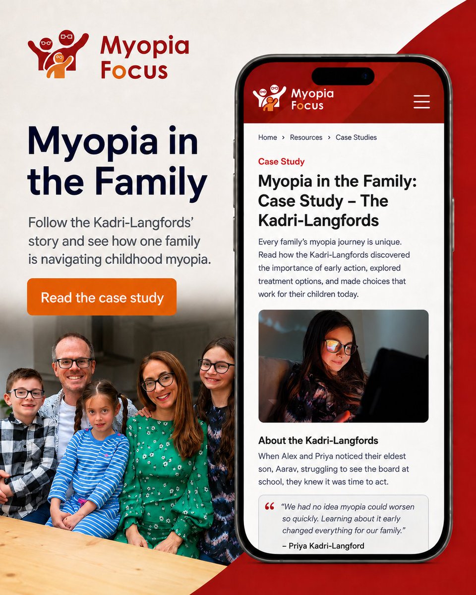 MyopiaFocus's tweet photo. When Lily & Reuben were diagnosed with #myopia, their parents thought nothing of it!
They were both short-sighted, so of course their children were too.
But through serendipity, they would come to understand more about myopia... 🤯 Read their story here:
https://t.co/gFZuM9QMVH https://t.co/RhD0Msri94