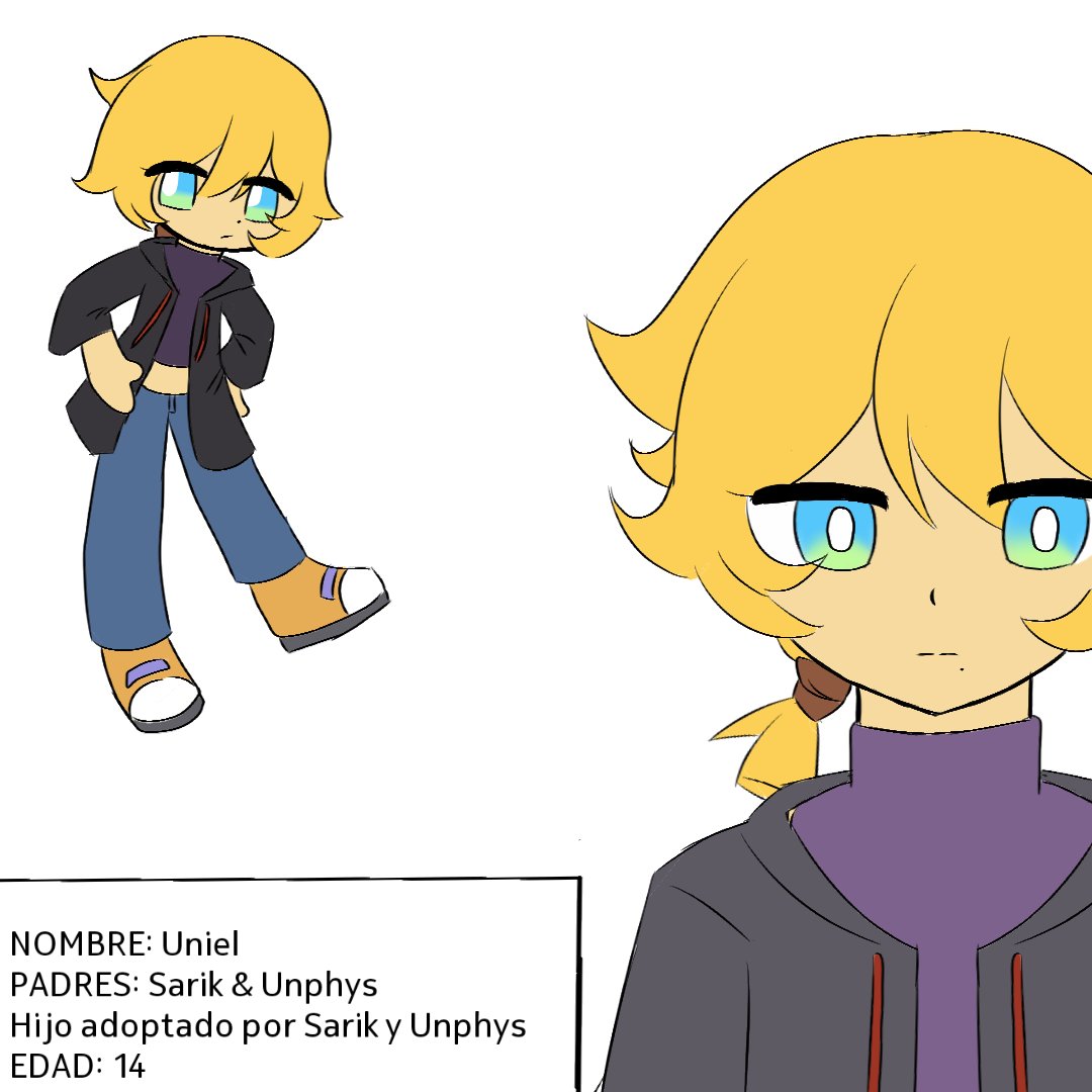 robvwjuqtdha's tweet photo. Personaje nuevo en escena, él tiene una hermana mayor, la dibujaré después. Es el hijo adoptivo de Sarik &amp; Unphys ୧꒰•̀ᴗ•́꒱୨ #lovedtale https://t.co/2KGn7XEOdw