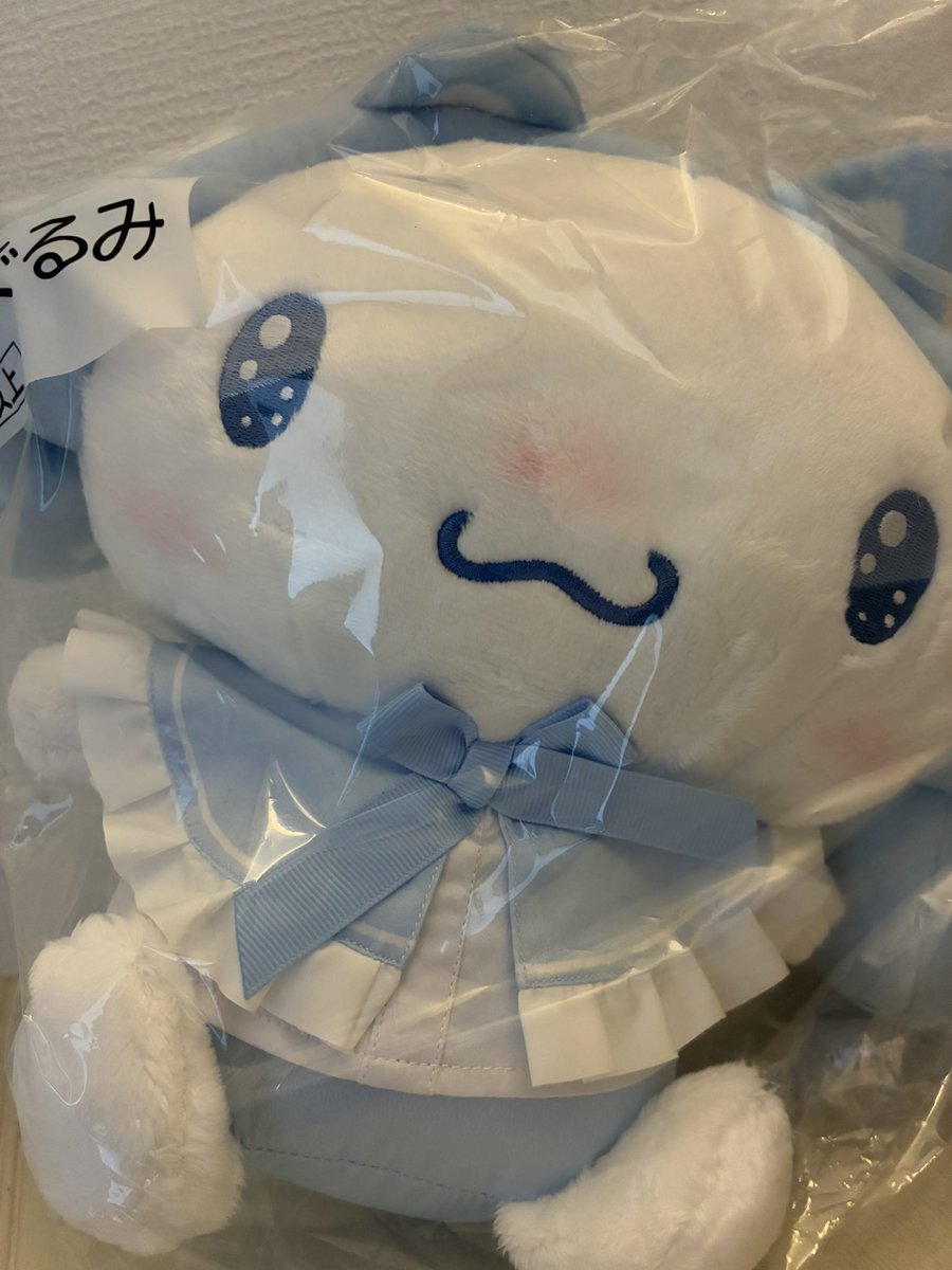 futa_kori's tweet photo. 譲　シナモロール当りくじ　ぬいぐるみ

求　定価

13日池袋サンシャイン付近で手渡し
お気軽にお声掛けください https://t.co/brUm7oajjf