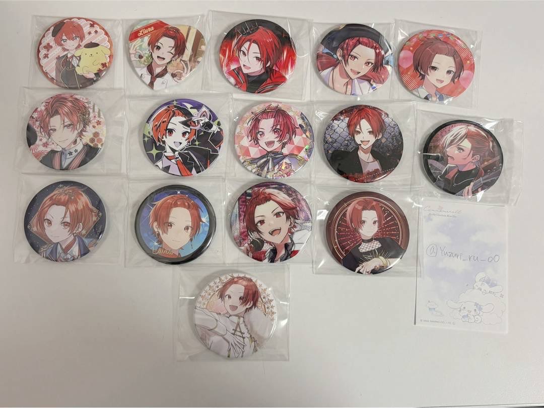 Shiu_sng's tweet photo. いれいす 缶バッジ 買取

譲▶︎画像のもの(🐤、💎、🍣、🤪(🐱))
求▶︎PayPay(マネーライト、現金書留可)

レート考慮の上ご希望の金額をご提示お願いいたします。
他にも投稿あるので良ければご覧下さい。
郵送希望
検索からもお気軽にお声掛けください。
#いれいすグッズ買取 
#いれいすグッズ交換 https://t.co/TOV12K1vPo