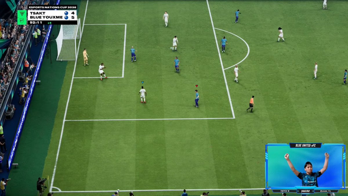 youxme_fifa's tweet photo. Esports Nations Cup 2026
北アジア予選優勝しました!!🏆
取り組んできたことが報われて本当に嬉しい👍
これがFC26最後の大会で、FCSアジアサマーファイナルも後悔する結果で終わって絶対優勝する気持ちで活動してきました。
11月、ENC世界大会が始まるので頑張ります!!🇯🇵
#FC26 #BLUWin #ENC https://t.co/CVraVULTHN