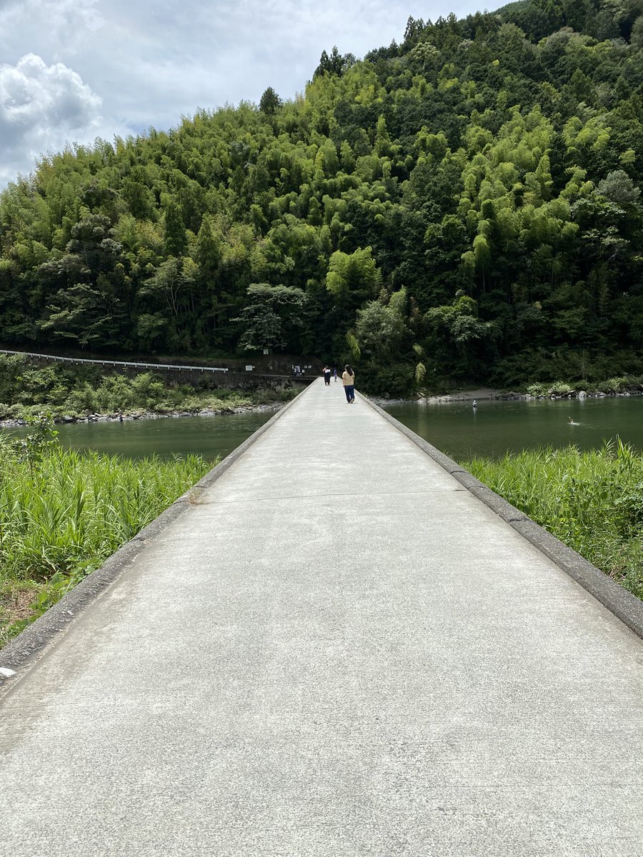 okomemhr's tweet photo. 四国カルストめっちゃ綺麗やった！😻
お天気もっと晴れてたらもっと綺麗やったんやろうなーと思いつつもw満喫しました😆
その後浅井沈下橋へ！「竜とそばかすの姫」のモデルになってる橋？(何個かあるからここじゃないかも😂)らしかった！
お水が澄んでてめっちゃ綺麗でした✨ https://t.co/2jsWoxFGfu