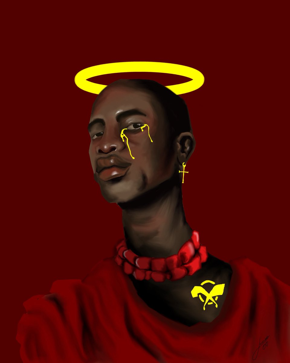 justinobasx's tweet photo. Both Art available on @TransientLabs 
1/1
“Son of the red soil”.     “Ekuase” https://t.co/jtXa8WWw40