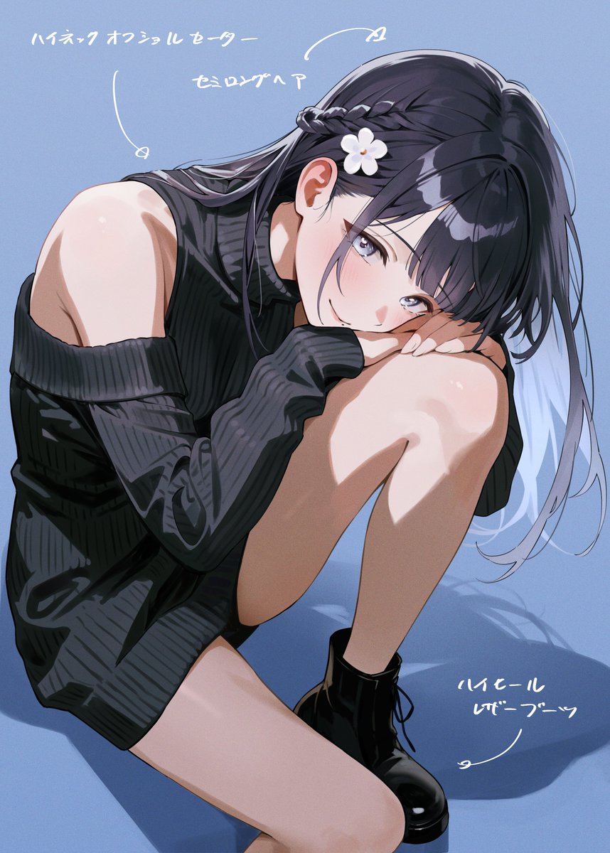 enu_illustip's tweet photo. 大人妄想if・秦谷美鈴さん🐢
描きました！

前描いたのと服装はおんなじ！（寒色髪は少し暗めにするのが好き）
次描くアイドルのリクエストをください⭐️ https://t.co/hMCbseGnwk