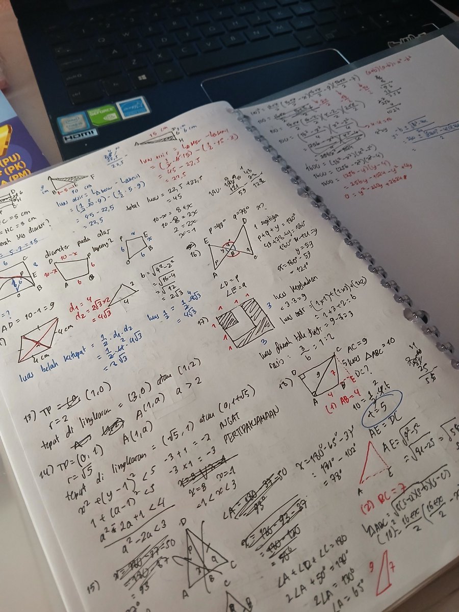 steichiometry's tweet photo. hii ini kali pertamaku up progres, aku langsung drilling soal pk dari wangsit ☝🏻 https://t.co/OlrrvRndpv