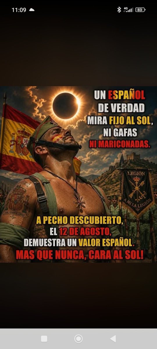 mariusserra's tweet photo. Esperem que durant l'eclipsi demostrin la seva espanyolitat tots els caralsolistes per transfomar en literal que no ens poden veure! https://t.co/hZzEb2fENU