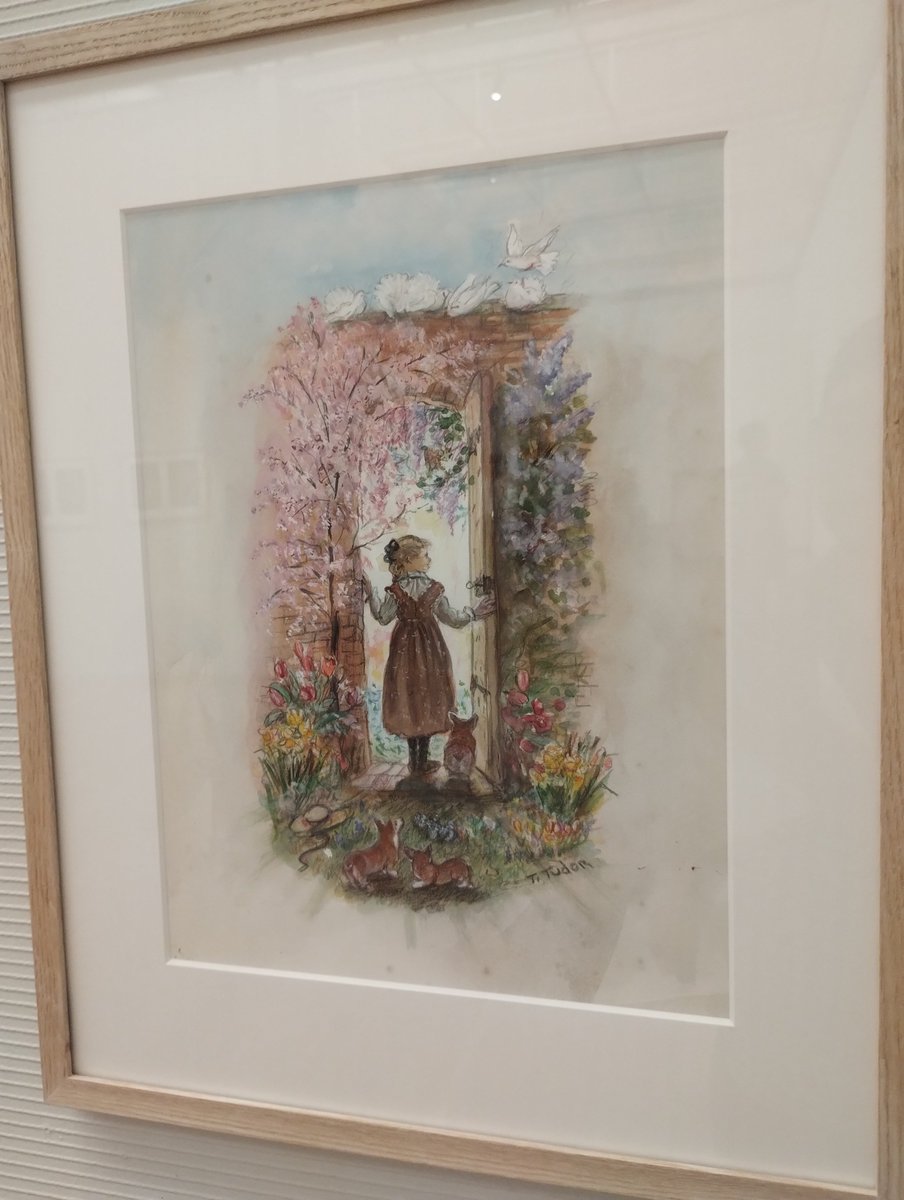 waruluck's tweet photo. ターシャ・テューダー展。昔のおばあちゃんとかを思い出してほっこりした。
田舎のネズミ派が増えるようなそんな時代になってくれるといいのだけど。お蚕さまみたいな田舎でできる産業があれば都会にしがみつかなくてもいいのに。いやインターネットも普及して田舎でもできるのか…！？ https://t.co/OUdpF2Qrzh