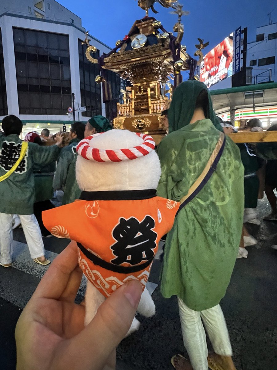 az_numi's tweet photo. 八王子のお祭りに参加しました！ https://t.co/LdqIORyVaF